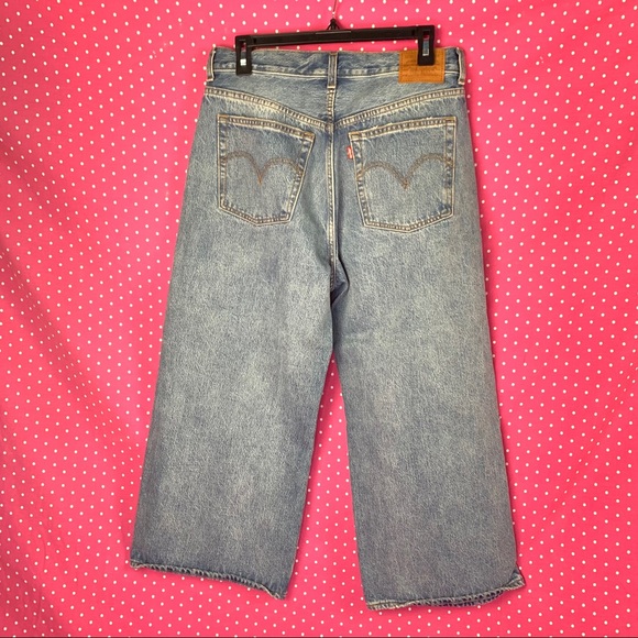 Levi’s HIGH WATER WIDE LEG WOMEN'S JEANS - Picture 3 of 3